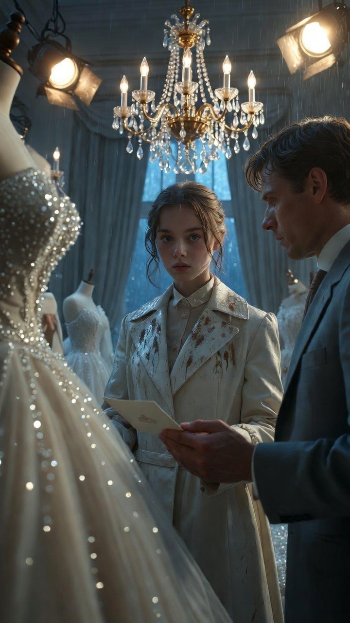 THEY HUMILIATED A STAINED-COAT GIRL IN A LUXURY BRIDAL BOUTIQUE… THEN THE HEIRESS RECLAIMED HER FAMILY’S EMPIRE