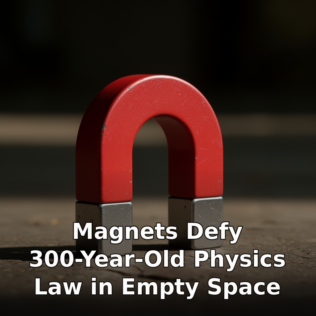 Magnets Defy 300-Year-Old Physics Law in Empty Space - cover image