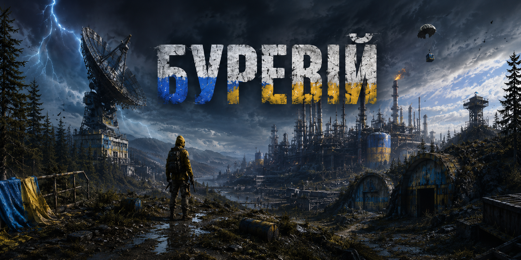 Баннер сервера [UA] Буревій Україна | 2x | Ваніла+
