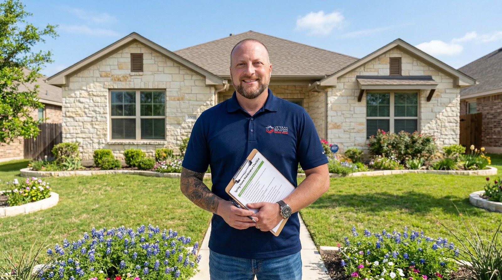Christopher Beal veteran realtor spring home maintenance checklist San Antonio