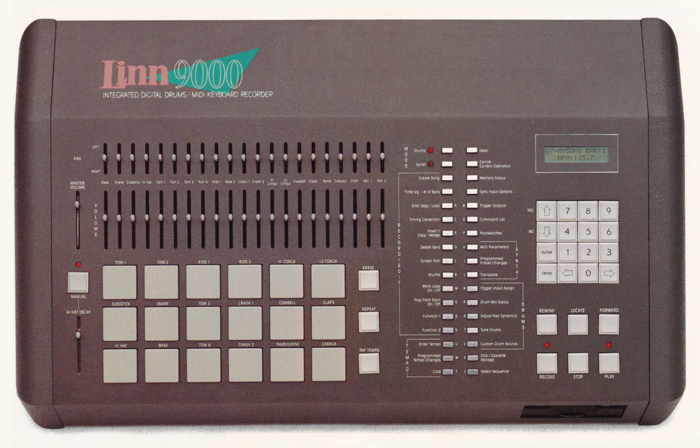 Linn Drum 9000 Wave File Sample Set
