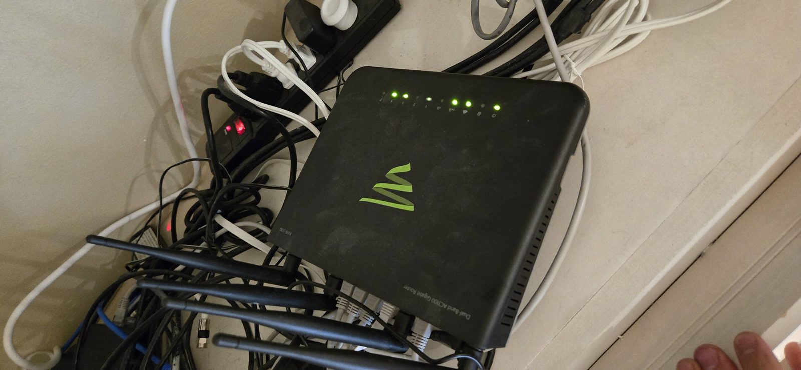 Network equipment setup