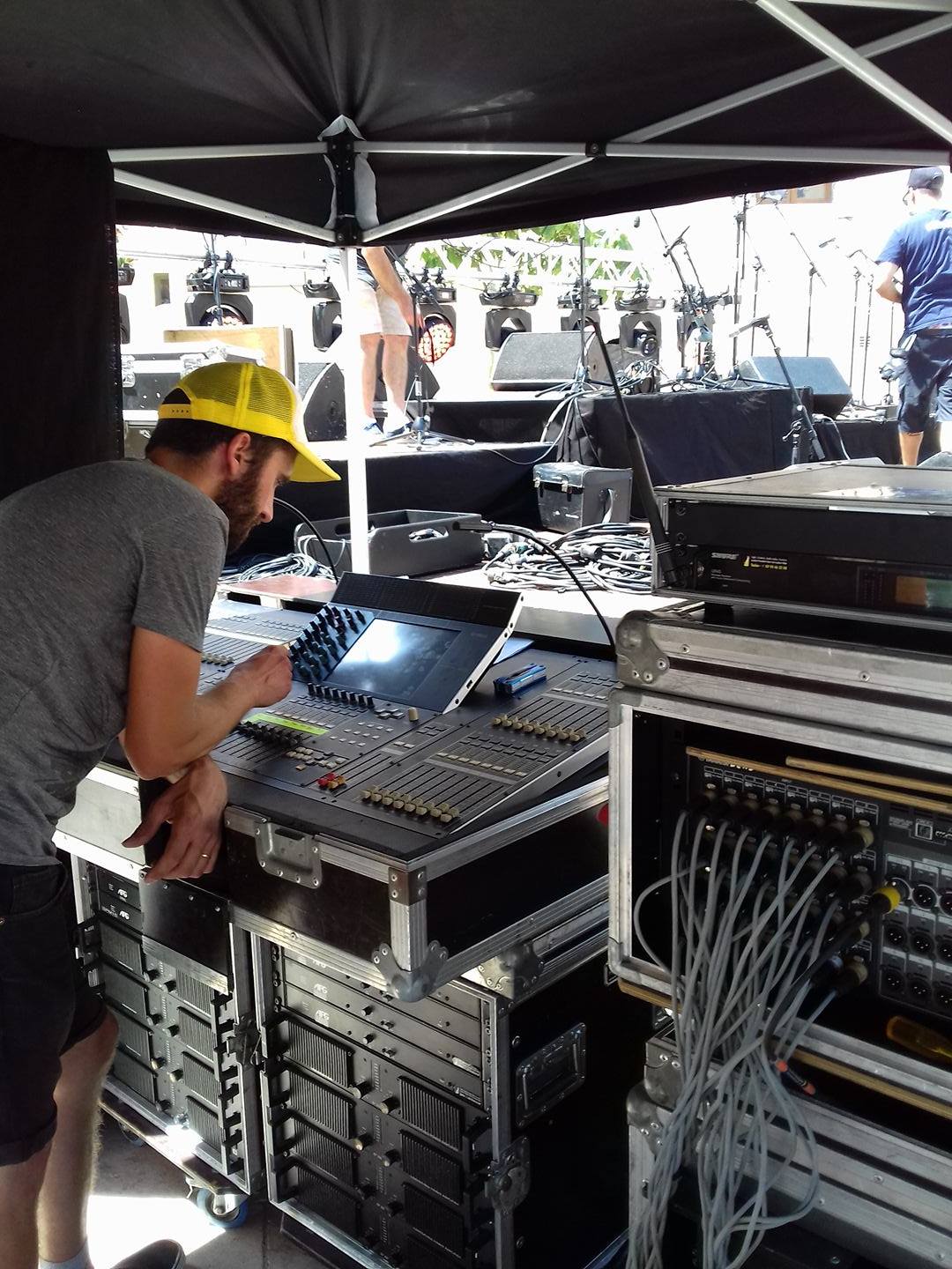 Régie son sur un tournage événementiel LIBTIA
