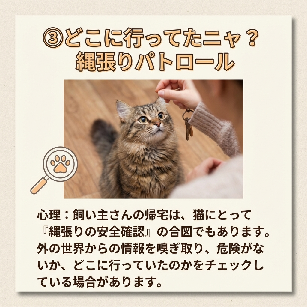 猫が玄関でお出迎えする理由とは?心温まる瞬間の真実 - Image 7