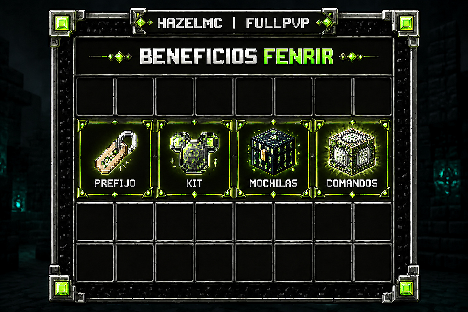 Beneficios FENRIR de HazelMC FullPvP