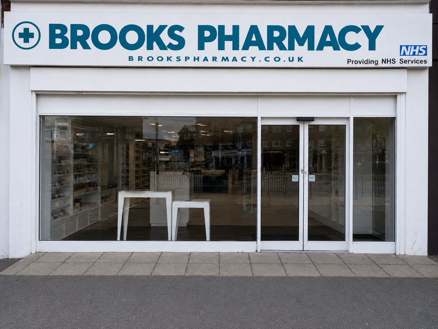 Romford Clinics private travel clinic exterior, Brooks Pharmacy, Collier Row, Romford - travel, weight loss and ear wax clinic