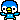 A pixel of a piplup cheering on