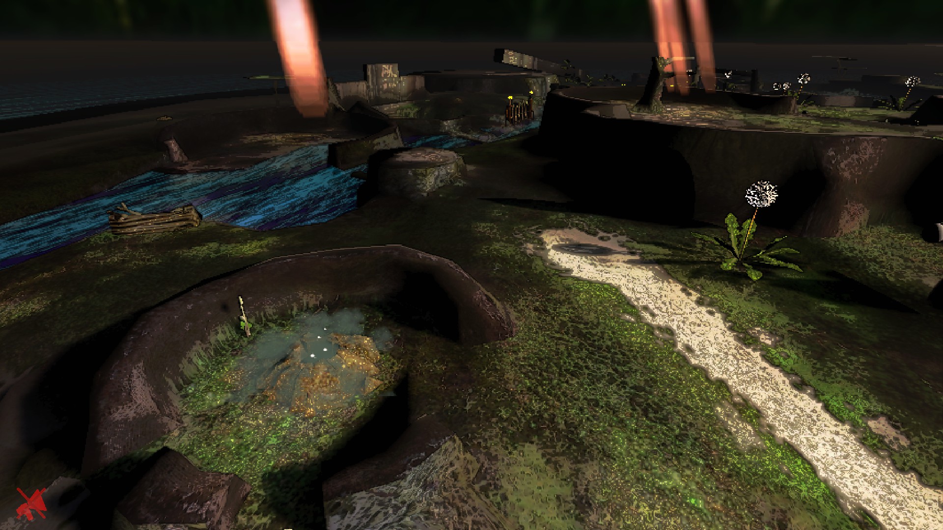 Main entrance, near the landing site. (Citadel of Spiders)