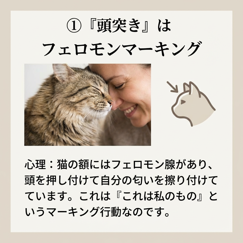 愛猫からの頭突きに隠された秘密を解明！ - Image 3