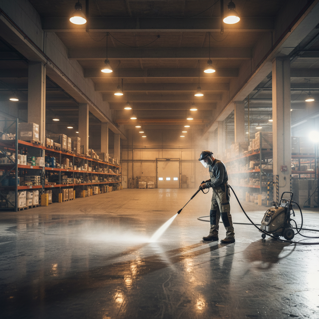 How to Clean Warehouses and Industrial Facilities