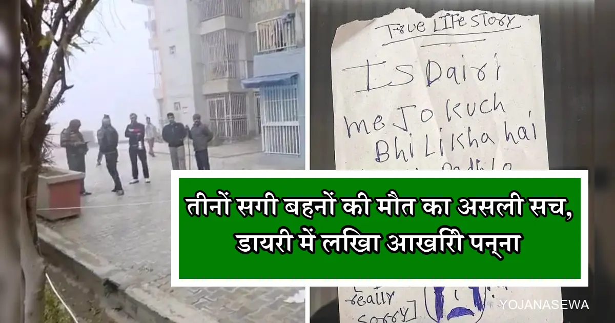 गाजियाबाद सुसाइड केस: डायरी में खुला मौत का राज, आखिरी शब्दों ने हिलाया