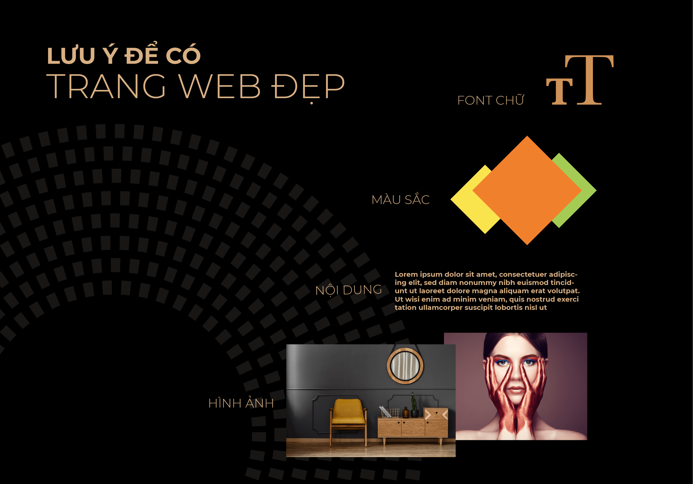 lưu ý thiết kế trang web đẹp
