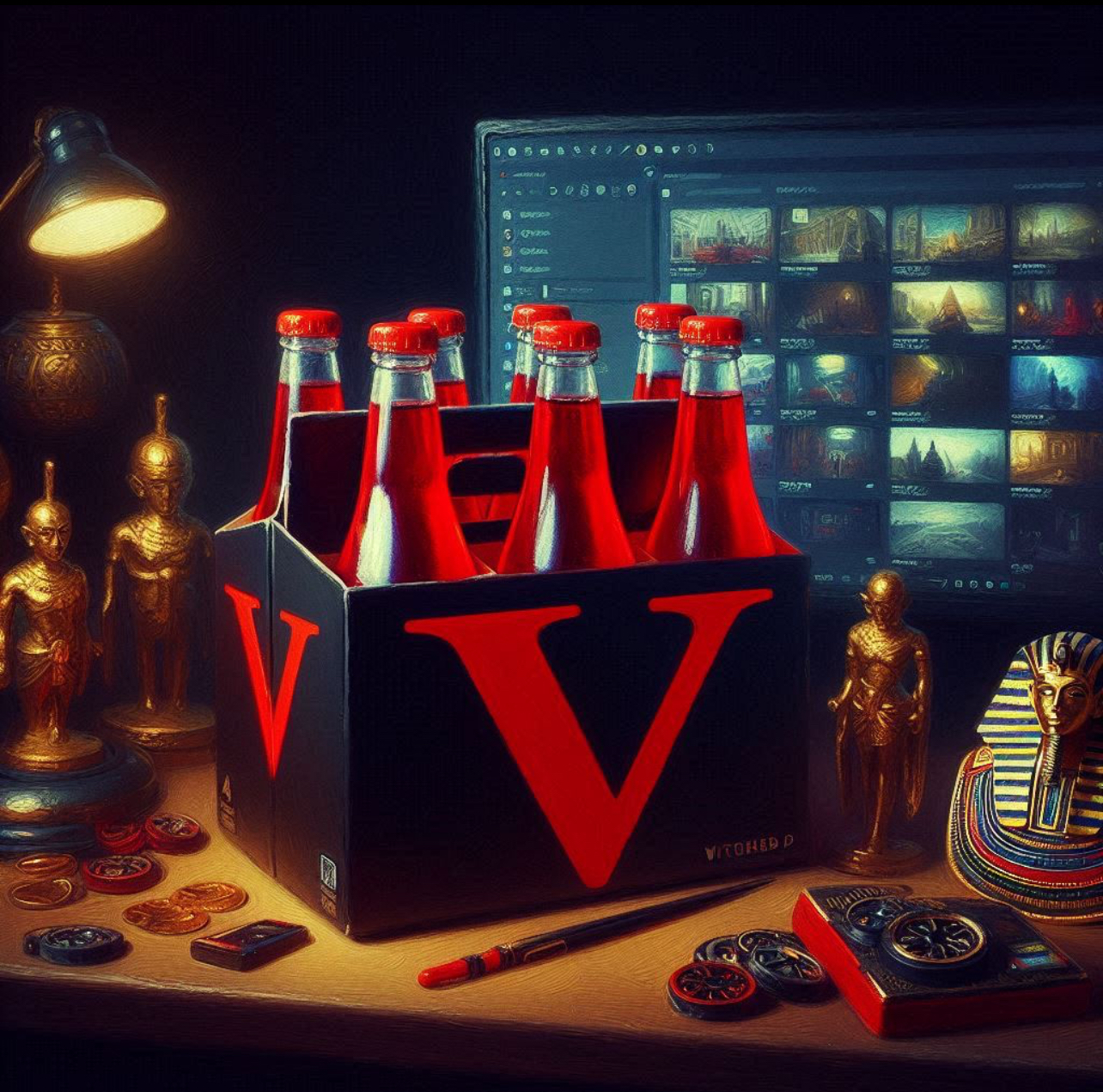 V