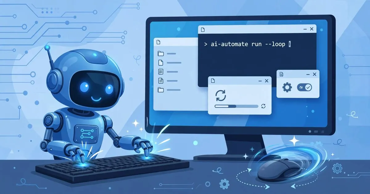 AI mã nguồn mở tự động hoá thao tác lặp trên Windows bằng một câu lệnh
