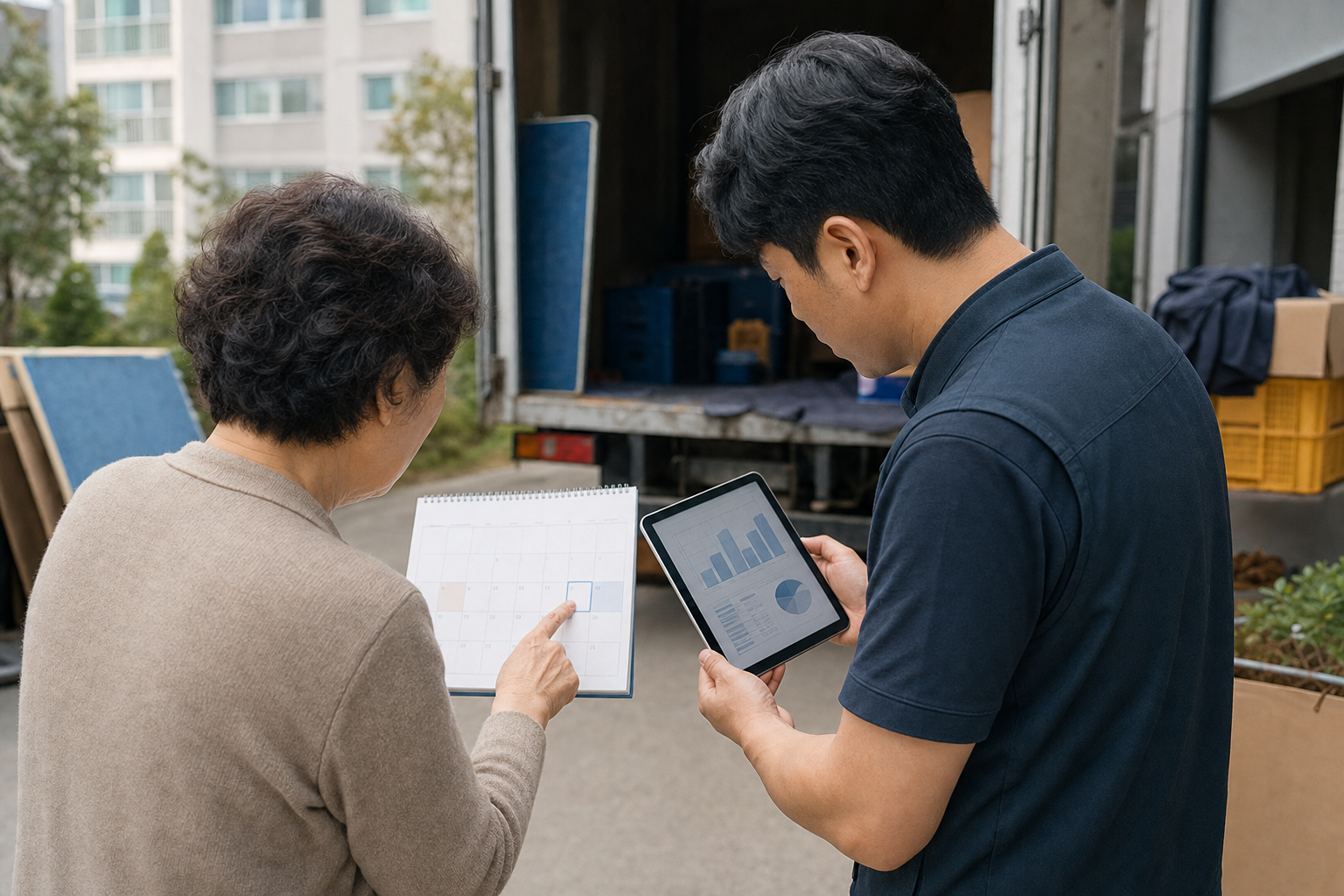 이사 예정일을 기준으로 3년과 5년 대출 총이자를 비교하는 직장인