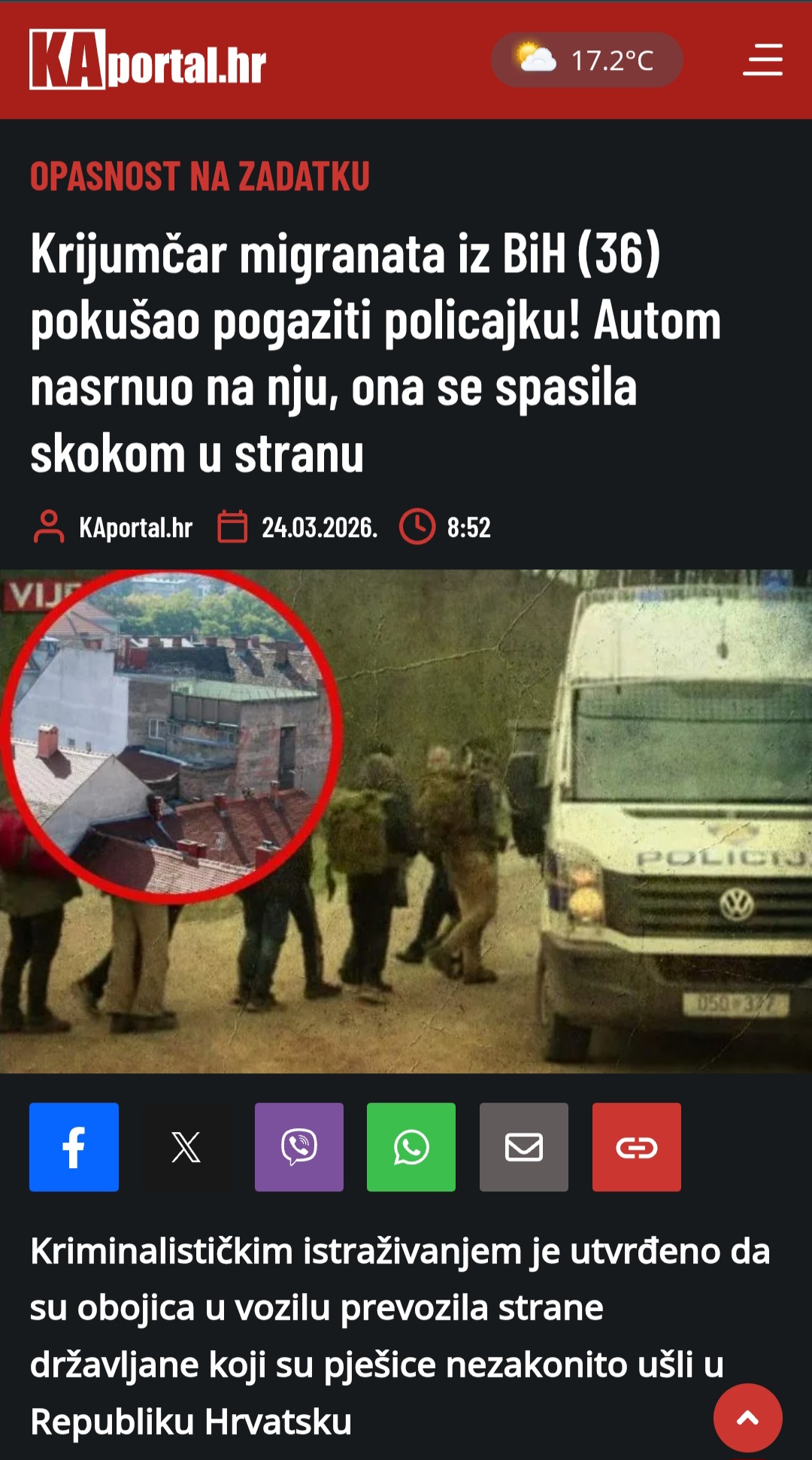Napad na Hrvatsku policiju je napad na Hrvatsku državu! - slika 2