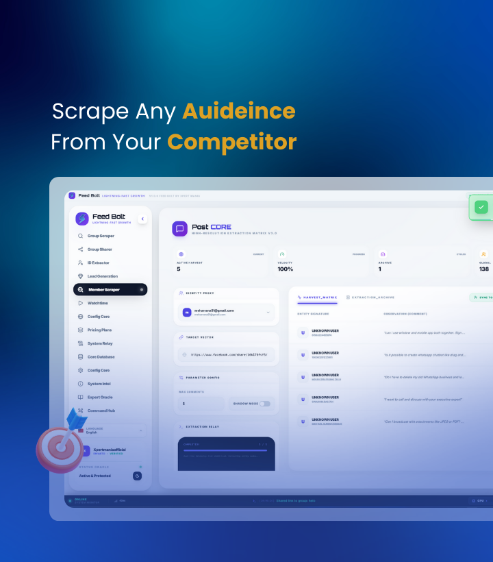 Fredinky Suite - Facebook Automation Tool | Bulk Messaging, Lead Scraper, Group Marketing