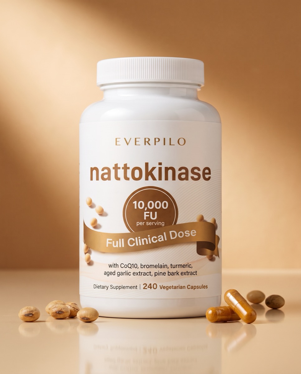 Everpilo Nattokinase 10,000 FU — the full dose, not the watered-down 2,000 FU