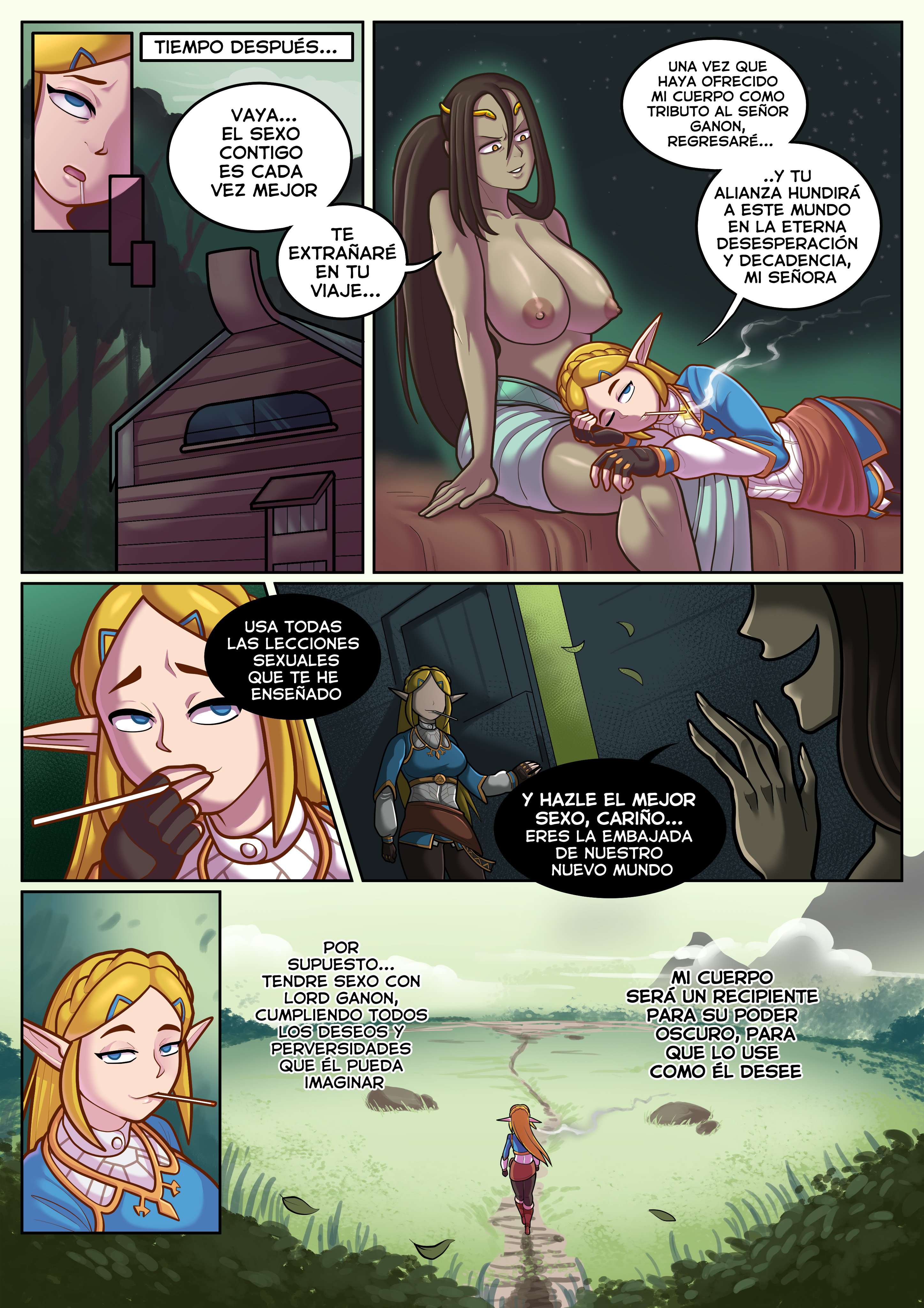 La Bruja Del Bosque Perdido - FedeXRojas (Zelda) 11