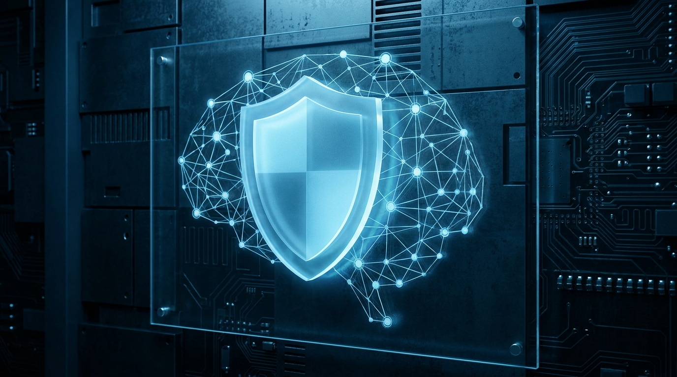 A digital shield representing reliability in AI, essential for GPT-5.6 evaluation and consistent performance.