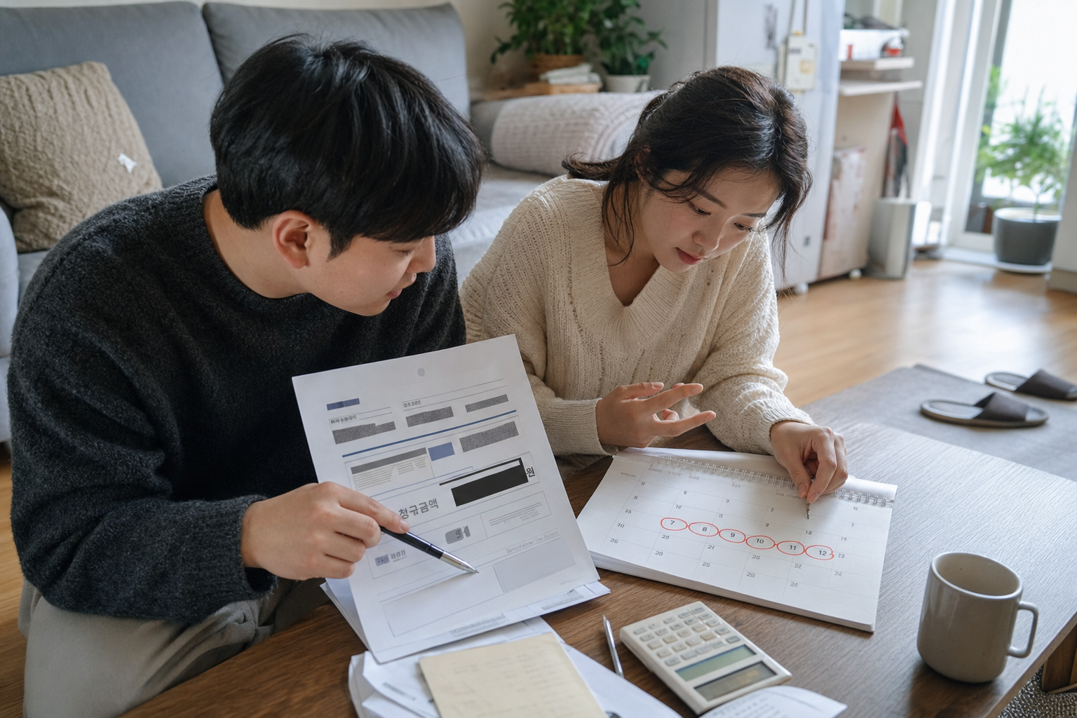 단말 할인과 선택약정 25% 요금할인을 비교하는 KT 지원금 안내