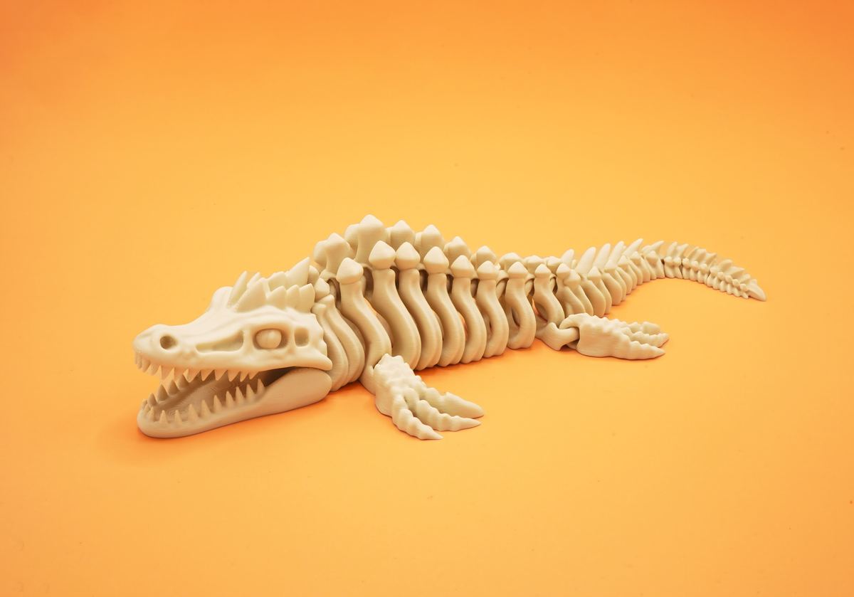 Mosasaurus esqueleto articulado — imagen 3 de impresión 3D