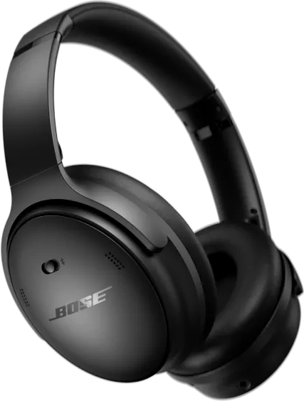 Black Bose QuietComfort headphones product image