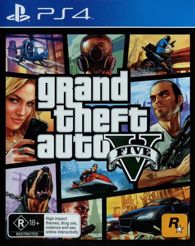 Cover Grand Theft Auto V