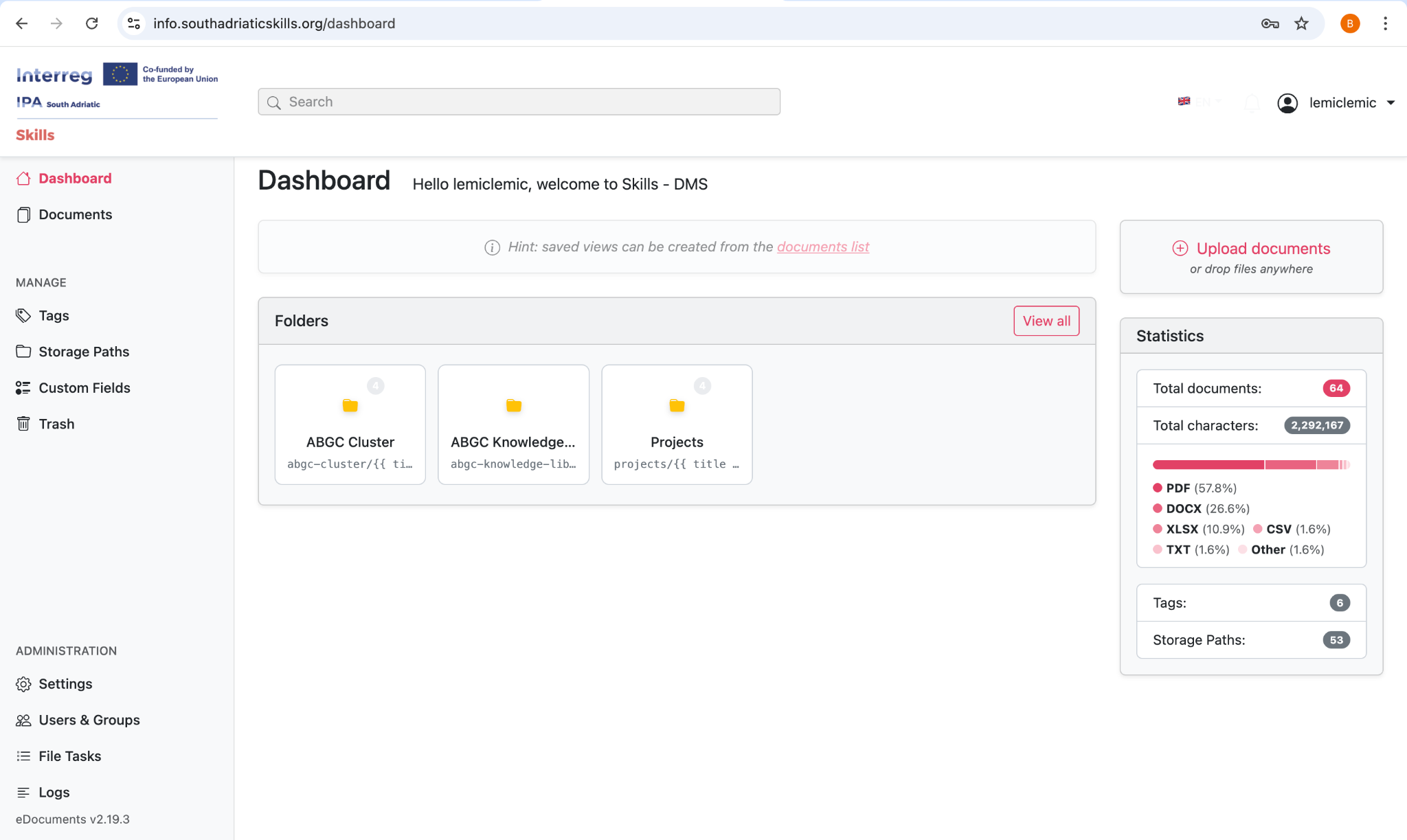 Dashboard Overview