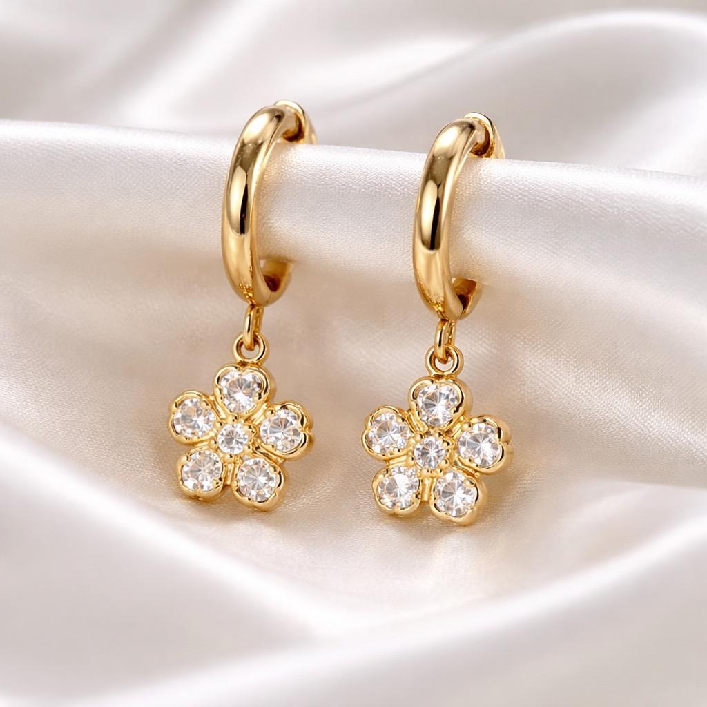 S. Steel Hanging Sparkling Flower