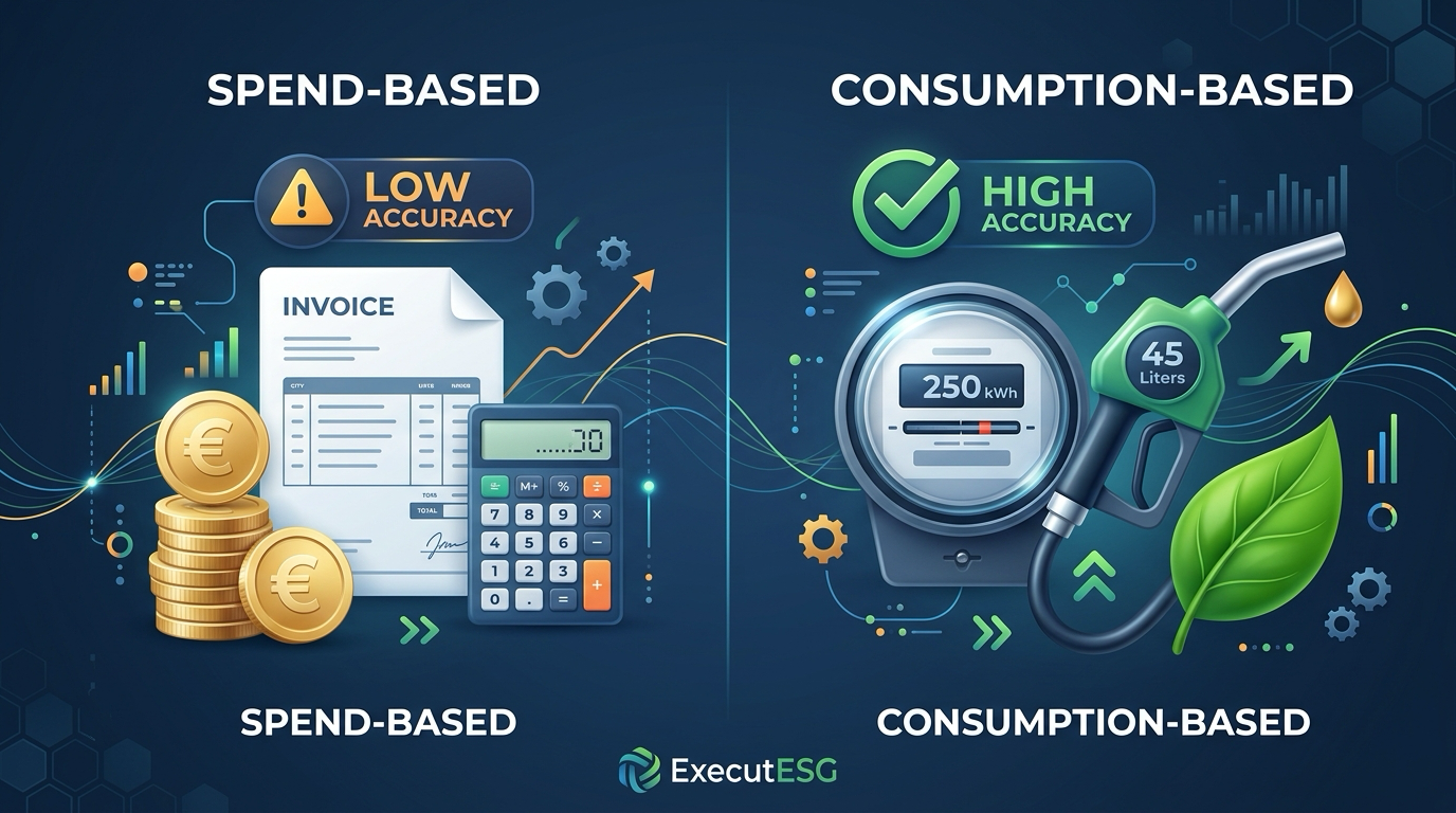 GHG Calculation Models: Consumption-Based vs. Spend-Based