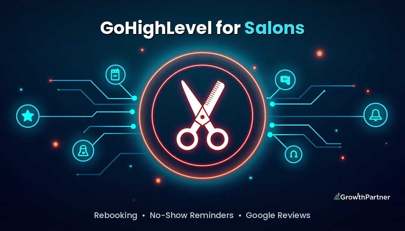 GoHighLevel for Salons: Rebooking & No-Show Snapshot (2026)