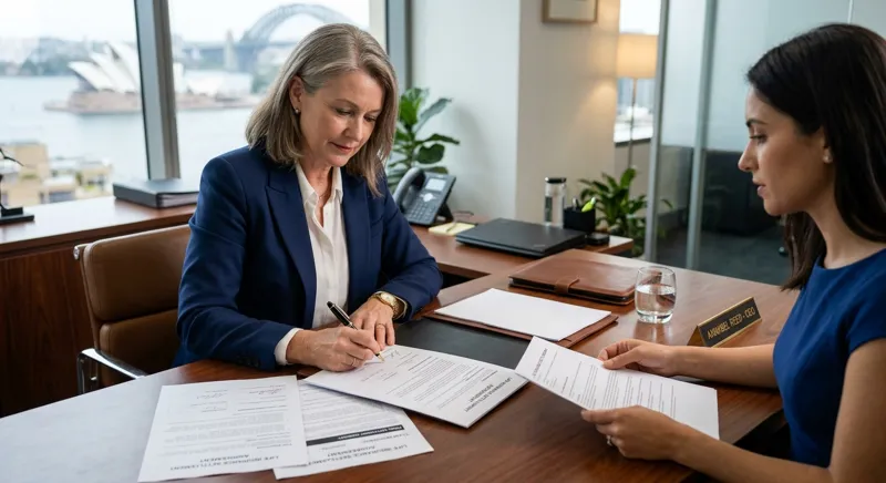 Professional consultation for life insurance claims highlighting Australian law and financial strategies
