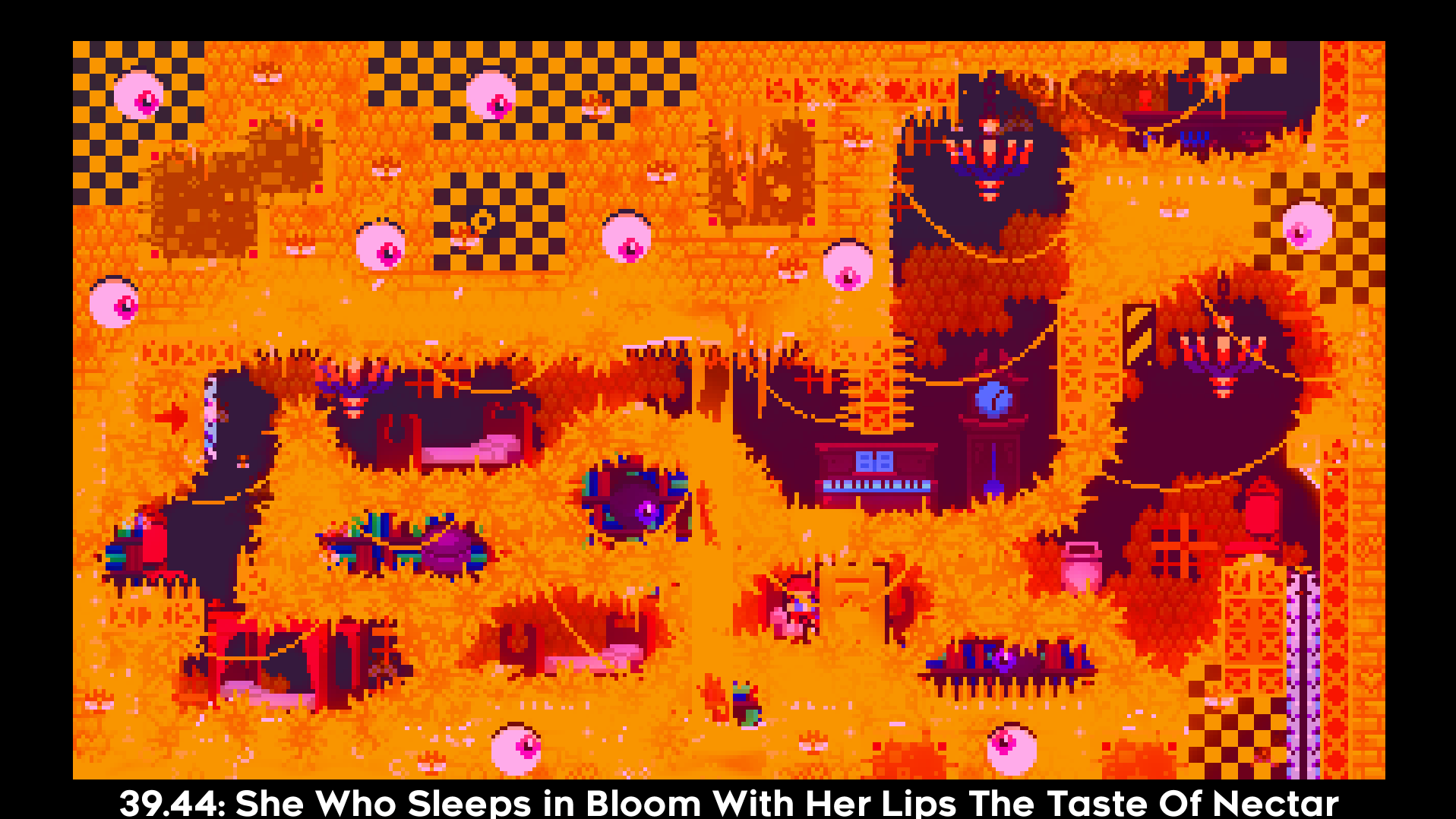 39.44: She Who Sleeps in Bloom With Her Lips The Taste Of Nectar
