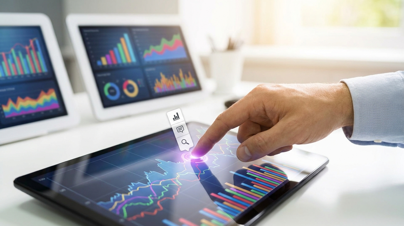 User interacting with Hex Data Workspace AI Agents to make targeted chart updates on a data visualization.