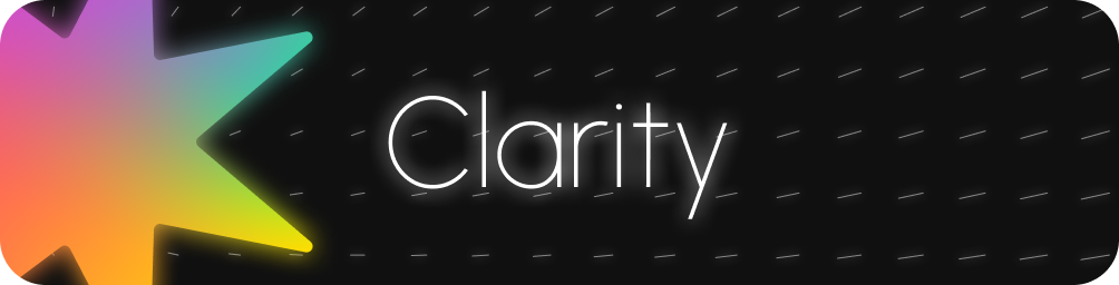 Clarity banner