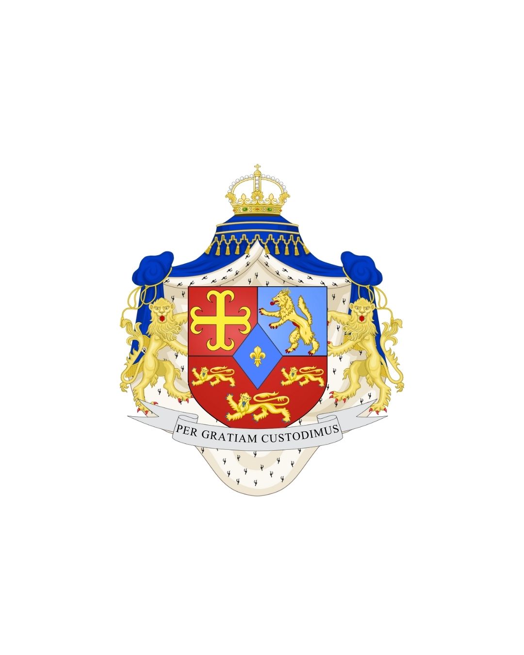Arms of the House of La Palma León