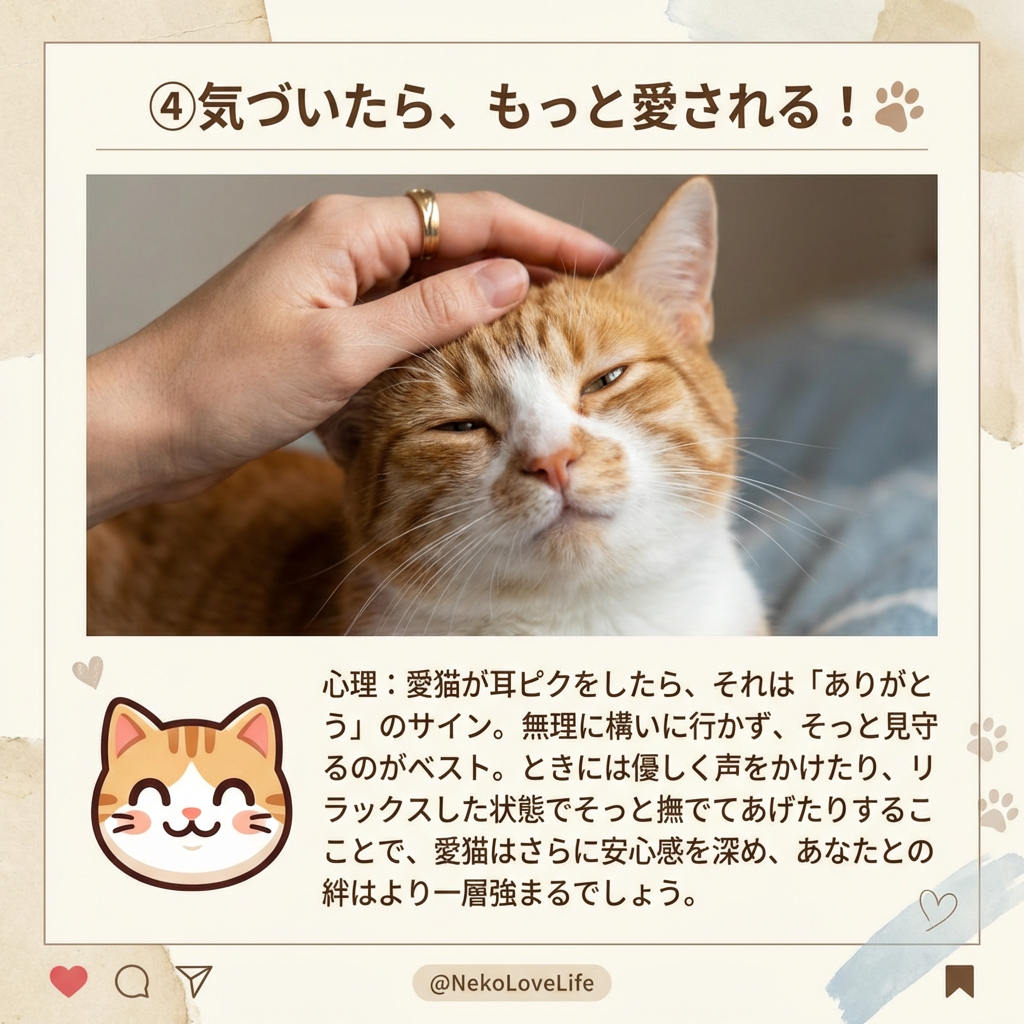 猫の耳がピクッとする理由と愛されている証拠 - Image 6