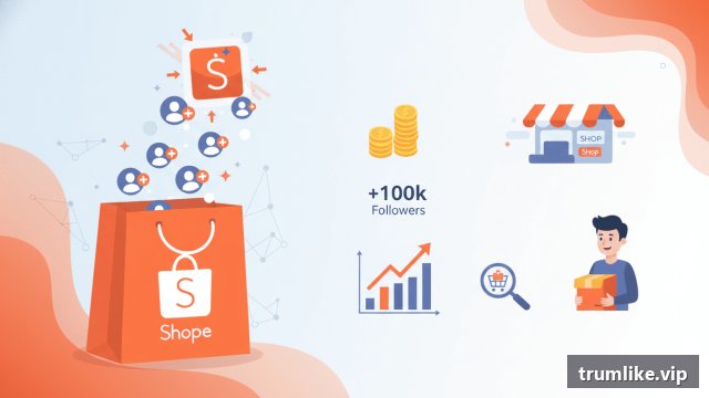 Dịch vụ tăng follow Shopee tại Trumlike.vip