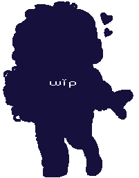 pixel art silhouette of jeff, with text overlayed indicating it is a work in progress.