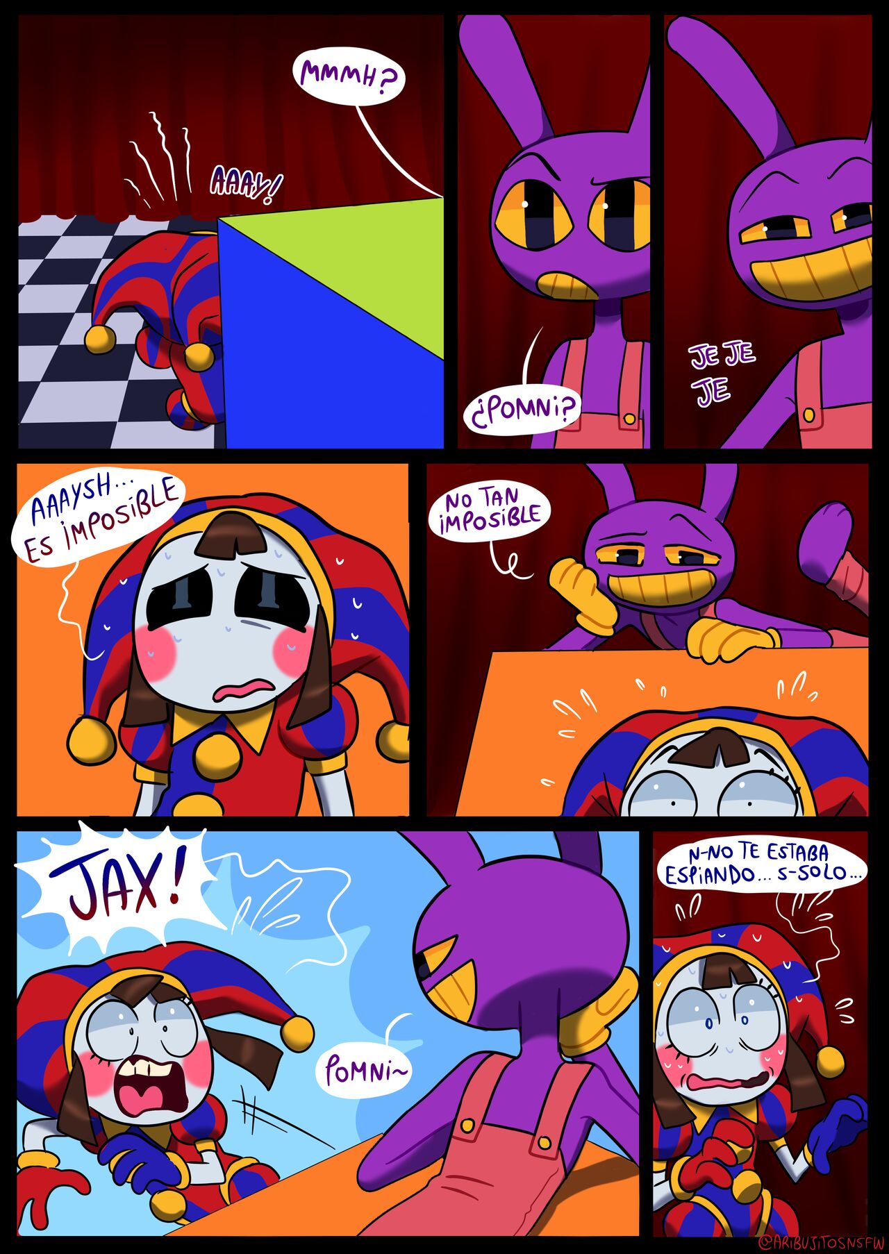 El Secreto De Jax - AridibujitosNSFW (The Amazing Digital Circus) 11