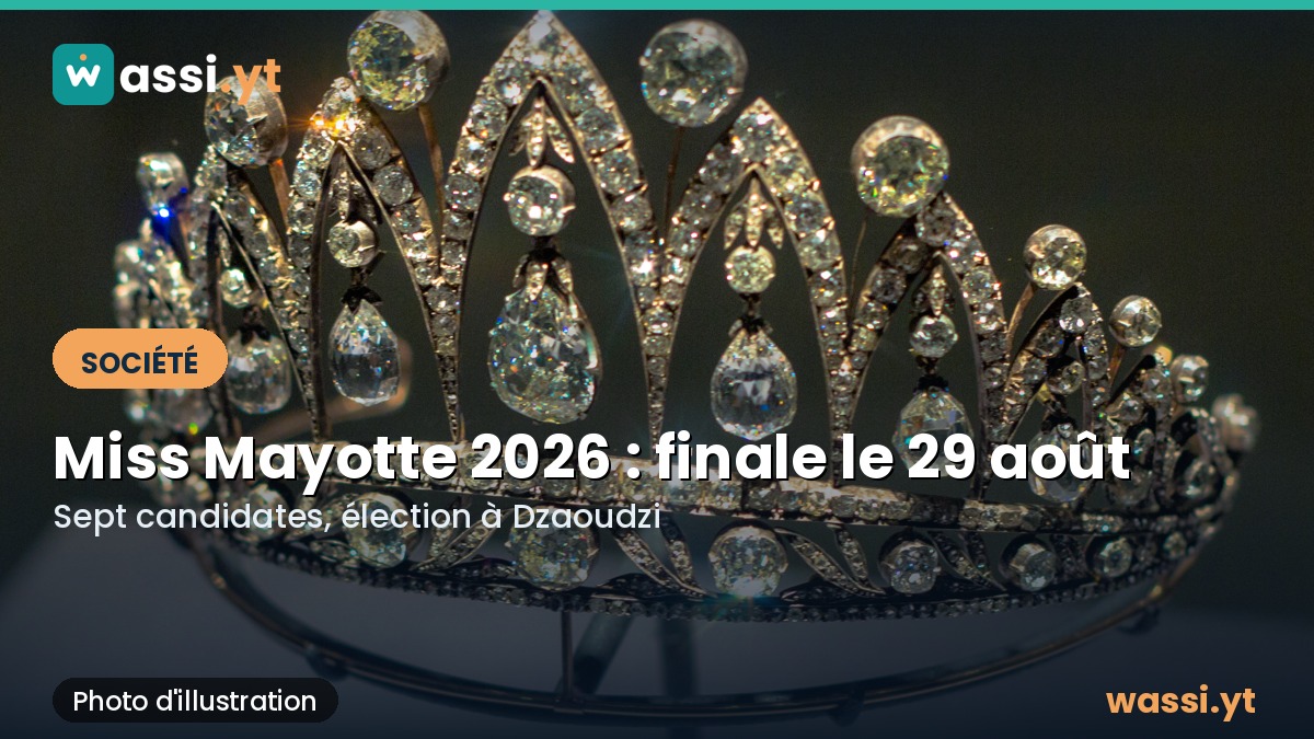 Miss Mayotte 2026 : sept candidates dévoilées, la finale fixée au 29 août à Dzaoudzi