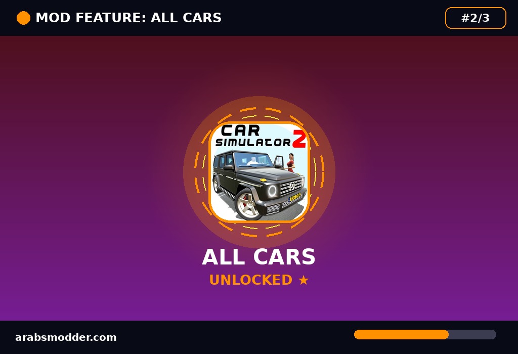 Car Simulator 2 MOD — cars