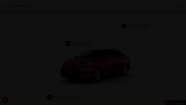 Thiết kế trang web đẹp - Toyota Lý Thường Kiệt