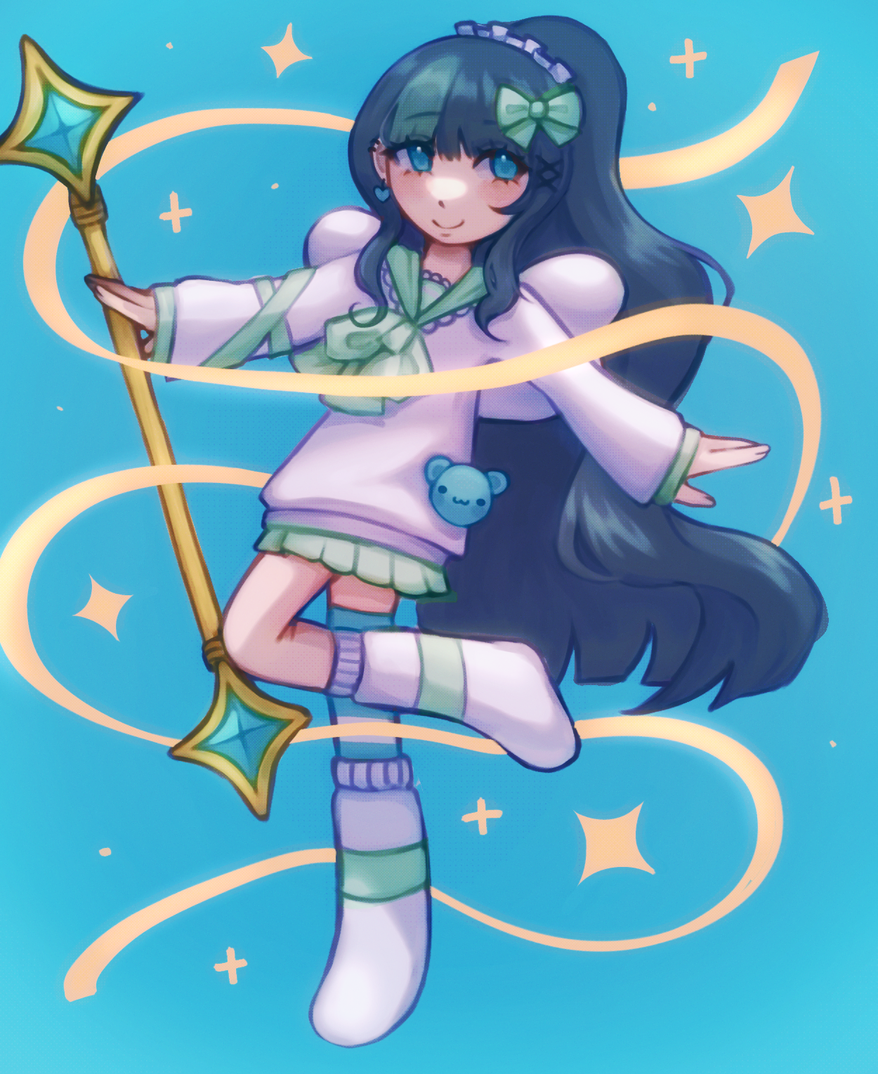 apr 5, a random magical girl oc challenge result