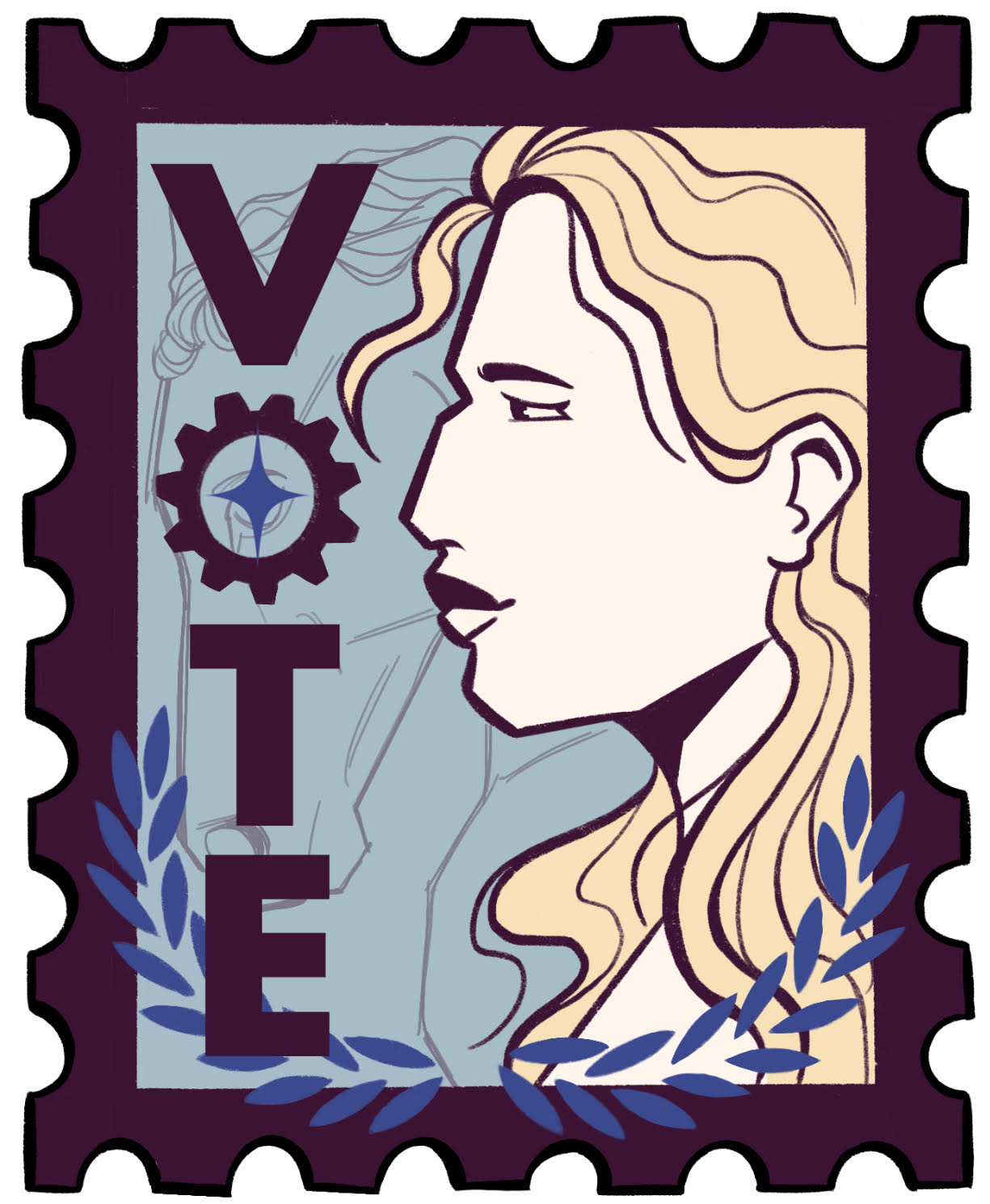 Engineering Society election sticker