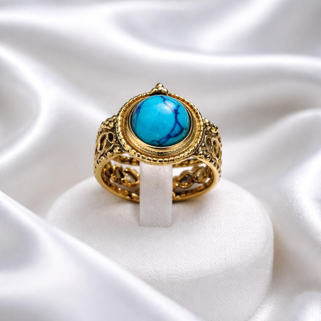 Blue Eye Ring