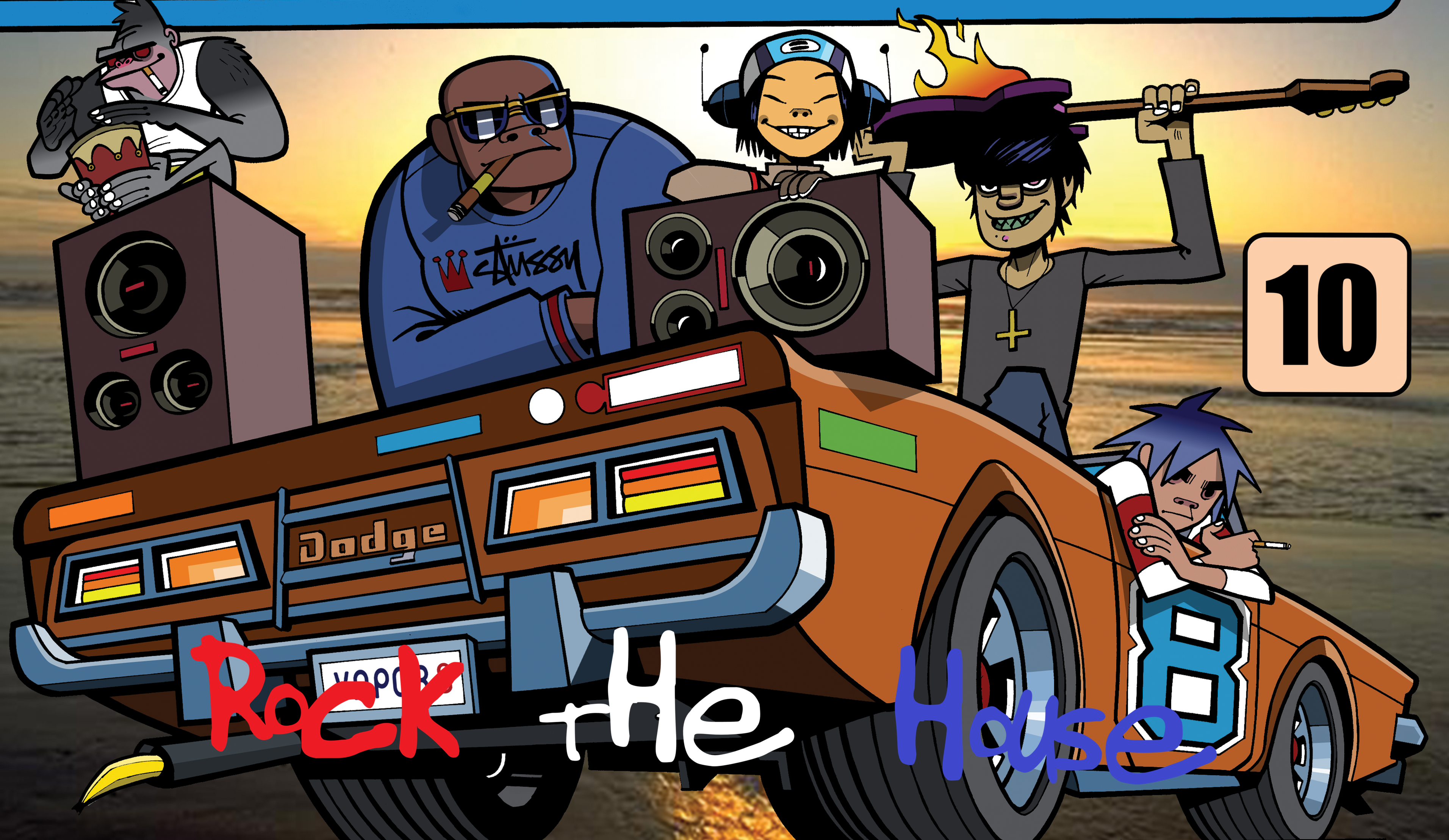 Cover art for Rock The House