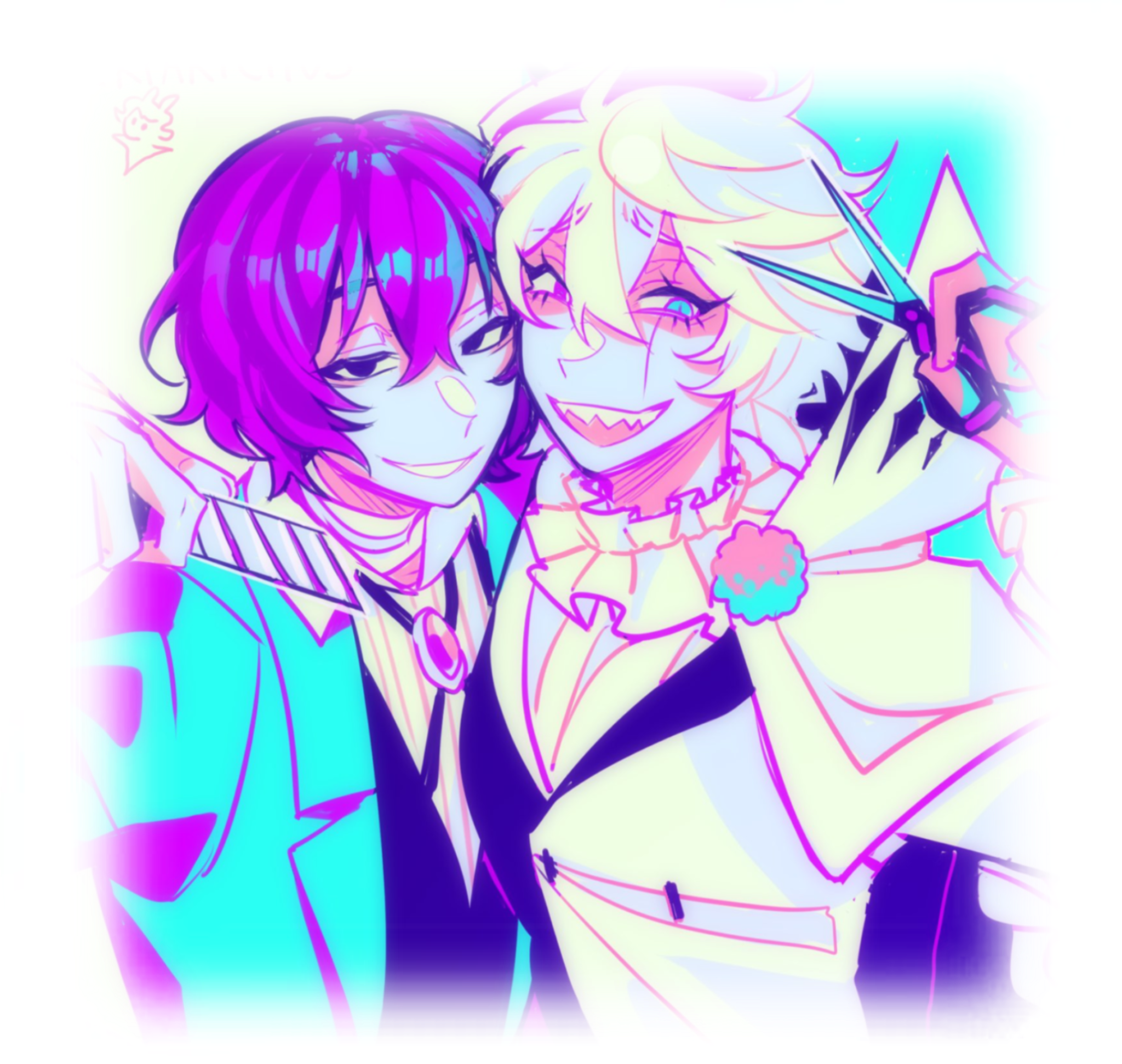 me and the bestie :3 - @ryartchus !