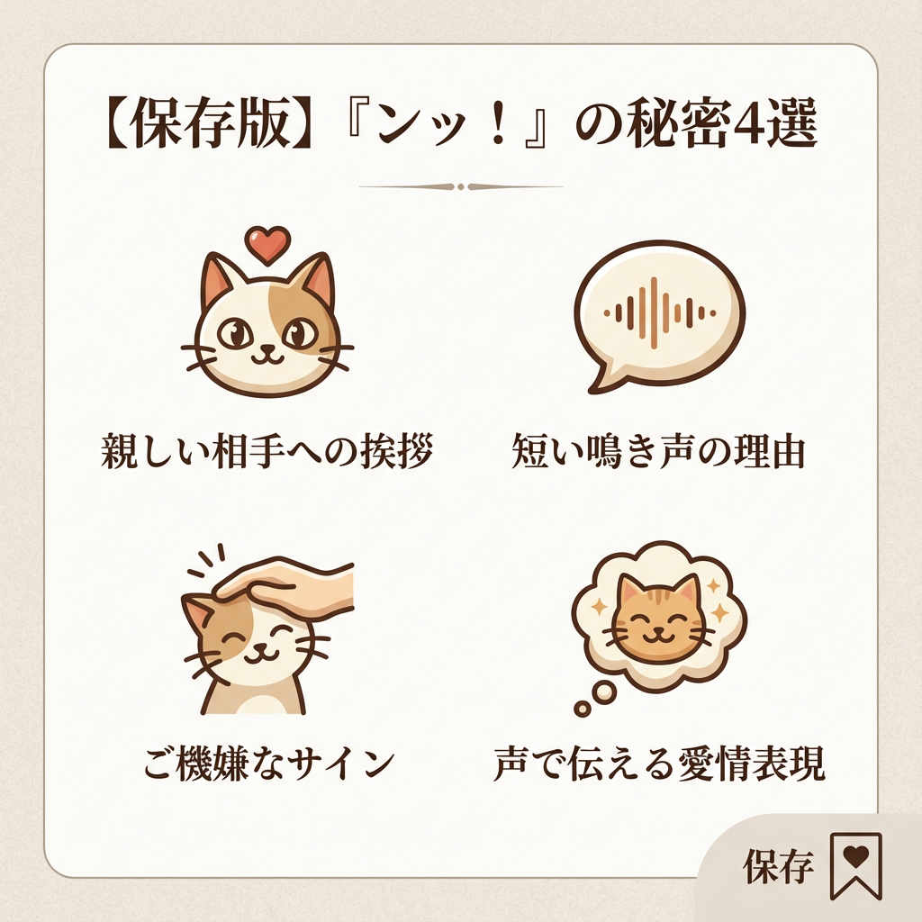 猫が短く鳴く理由:特別な挨拶の秘密を解き明かす - Image 2